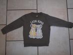 Pull Roi Lion taille 80, Enlèvement ou Envoi, Comme neuf, Garçon, Pull ou Veste