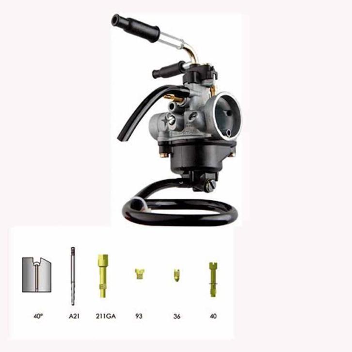 mbk booster spirit carburator dellorto 12 mm ( origineel), Fietsen en Brommers, Brommeronderdelen | Scooters, Nieuw, Carburateur