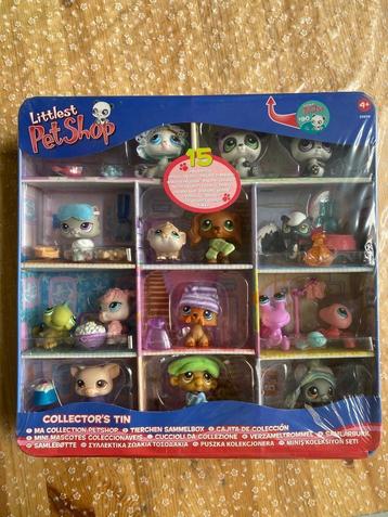 Littlest pet shop collector’s tin ongebruikt hasbro beschikbaar voor biedingen