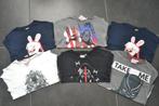 Lot 6 t-shirts longues manches 8 ans (Marvel, Kiabi, ...), Enlèvement ou Envoi, Utilisé, Garçon, Pull ou Veste