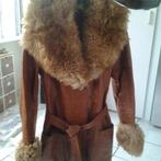 Fijn lederen jas met Toscana lam, Kleding | Dames, Ophalen of Verzenden, Gedragen