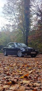 Bmw 325i E36 cabriolet, 2500 cc, Achterwielaandrijving, Zwart, Cabriolet