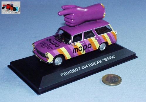 Altaya 1/43 : Peugeot 404 Break « MAPA », Hobby & Loisirs créatifs, Voitures miniatures | 1:43, Neuf, Voiture, Universal Hobbies