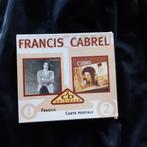 cd francis cabrel (2 albums) 2cd "fragile/carte postale", Utilisé, Enlèvement ou Envoi, 1980 à 2000