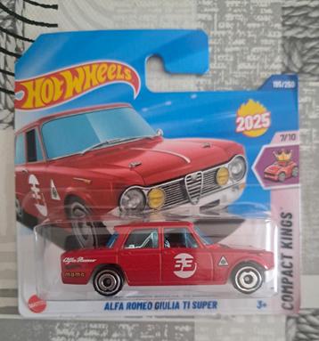 Alfa romeo giulia TI hotwheels  beschikbaar voor biedingen