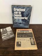 oud krantenknipsel 1945 " De vliegende Holander" met boek, Boeken, Gelezen, Reader's Digest, Ophalen of Verzenden, Nederland
