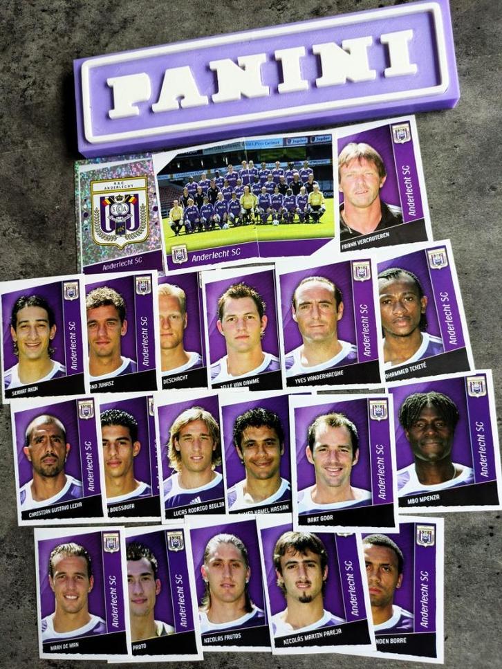 Panini football 2007 ANDERLECHT RSC 21 voetbal stickers 2007, Hobby en Vrije tijd, Stickers en Plaatjes, Nieuw, Verzenden
