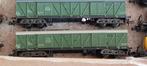 NLK TRIX GESLOTEN GOEDEREN WAGONS OP DRAAISTELLEN 1/160, Hobby en Vrije tijd, Modeltreinen | N-Spoor, Gelijkstroom, Trix, Wagon