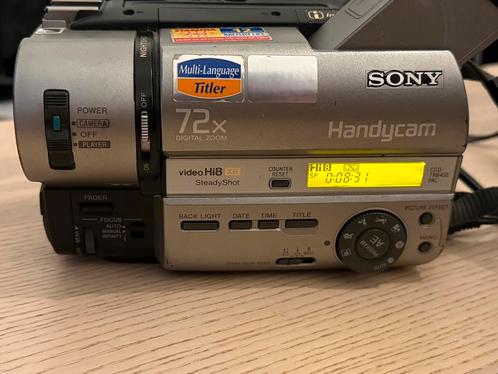 sony handycam video hi8 vintage 1990s, Audio, Tv en Foto, Videocamera's Analoog, Camera, Hi 8, Ophalen of Verzenden
