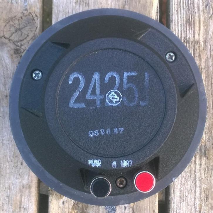 Tweeter JBL model 2425-J, 16 Ohm, Audio, Tv en Foto, Luidsprekerboxen, Gebruikt, Overige typen, 120 watt of meer, JBL, Ophalen of Verzenden