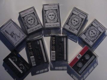 8 cassettes originales enregistrées Samambaia Leuven par Dj 