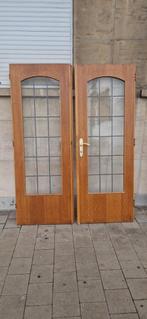 Binnendeuren, massief hout, goede staat, Doe-het-zelf en Bouw, Ophalen, Gebruikt, Hout, Binnendeur