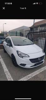 Opel Corsa 2016, Auto's, Zwart, Wit, Diesel, Particulier