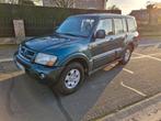 MITSUBISHI PAJERO 3.2 DID LONG 4WD BJ 2003 LICHTEVRACHT, Auto's, Automaat, Zwart, 4 cilinders, Blauw