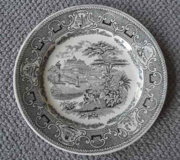 Assiette Société Palace - Faïencerie de Jemappes beschikbaar voor biedingen