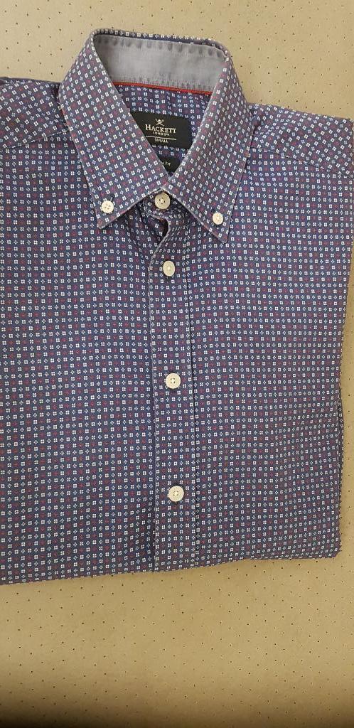 Twee prachtige recente merk overhemden made in Italie en een, Kleding | Heren, Overhemden, Nieuw, Halswijdte 39/40 (M), Overige kleuren