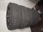 set winterbanden uniroyal  205/55 R16 91 H M+S, Auto-onderdelen, Ophalen, Gebruikt, Winterbanden, Band(en)