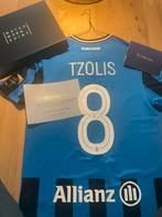 Matchworn shirt Tzolis Club Brugge, Maat M, Ophalen of Verzenden, Gebruikt, Shirt