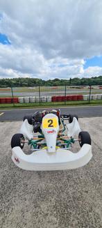 Tony kart met zeer snelle rotax, Sport en Fitness, Ophalen, Zo goed als nieuw, Kart