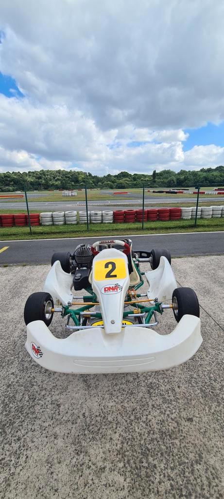 Tony kart met zeer snelle rotax, Sport en Fitness, Karting, Zo goed als nieuw, Kart, Ophalen
