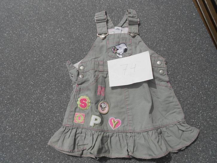 kleedje H&M Snoopy mt 74, Kinderen en Baby's, Babykleding | Maat 74, Gebruikt, Meisje, Jurkje of Rokje, Ophalen of Verzenden