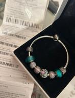 Pandora armband, Handtassen en Accessoires, Armbanden, Ophalen of Verzenden, Zo goed als nieuw, Zilver, Overige kleuren