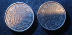 Lot: 1 belga, 5 frank 1933 FR, pos. A & B - Albert I, Postzegels en Munten, Verzenden, Setje