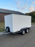 Gesloten dubbelas aanhangwagen 3,10 M, Ophalen