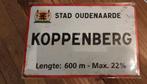 Koppenberg metalen bord. 20x30cm. Gloednieuw. Verzending mog, Ophalen of Verzenden