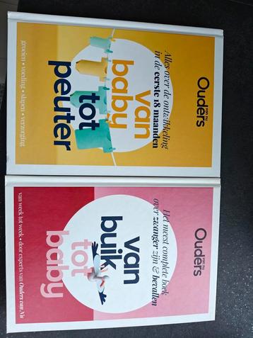 Lot 2 verschillende boeken van buik tot baby- & peuter beschikbaar voor biedingen