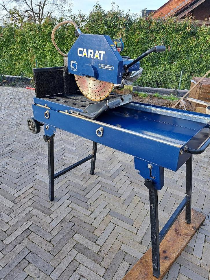 Steenzaag Carat, Doe-het-zelf en Bouw, Gereedschap | Zaagmachines, Zo goed als nieuw, Cirkelzaag, 1200 watt of meer, 70 mm of meer