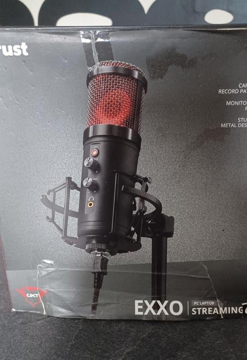 Gaming mic Trust GXT 256 Exxo usb RGB, Games en Spelcomputers, Spelcomputers | Overige Accessoires, Zo goed als nieuw, Ophalen of Verzenden