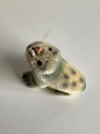 Vintage Steiff zeehondje Robby met knop en label, Collections, Enlèvement ou Envoi, Comme neuf