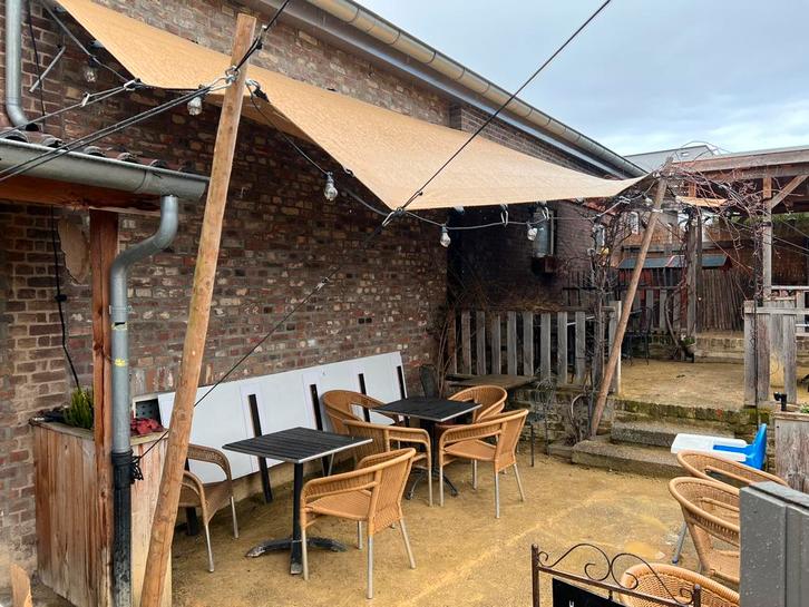 Stretchtent feesttent partytent overkapping, Tuin en Terras, Overkappingen, Zo goed als nieuw, Ophalen