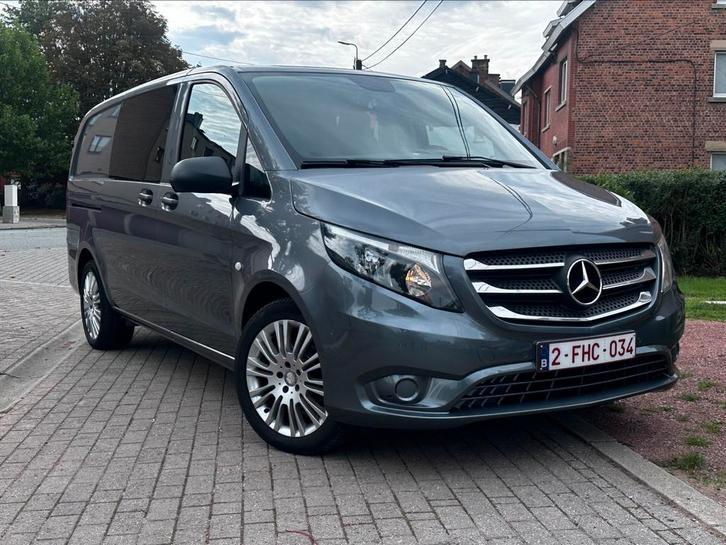 Mercedes Vito 2.2Diesel Automatique Double Cabine, Auto's, Mercedes-Benz, Particulier, Vito, ABS, Achteruitrijcamera, Airbags