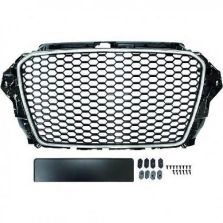 Nieuwe Audi A3 Look RS chroom/zwarte grille, Auto diversen, Tuning en Styling, Ophalen
