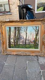 Schilderij op doek van clarisse, Antiek en Kunst, Ophalen of Verzenden
