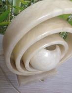 Antieke marmeren spiraal lamp diam.30cm, Enlèvement ou Envoi, Comme neuf