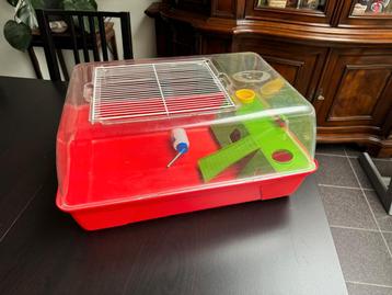 Cage à hamster en polypropylène avec accessoires 