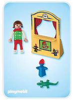 Playmobil 4664 - enfant théâtre de marionnettes, Complete set, Gebruikt