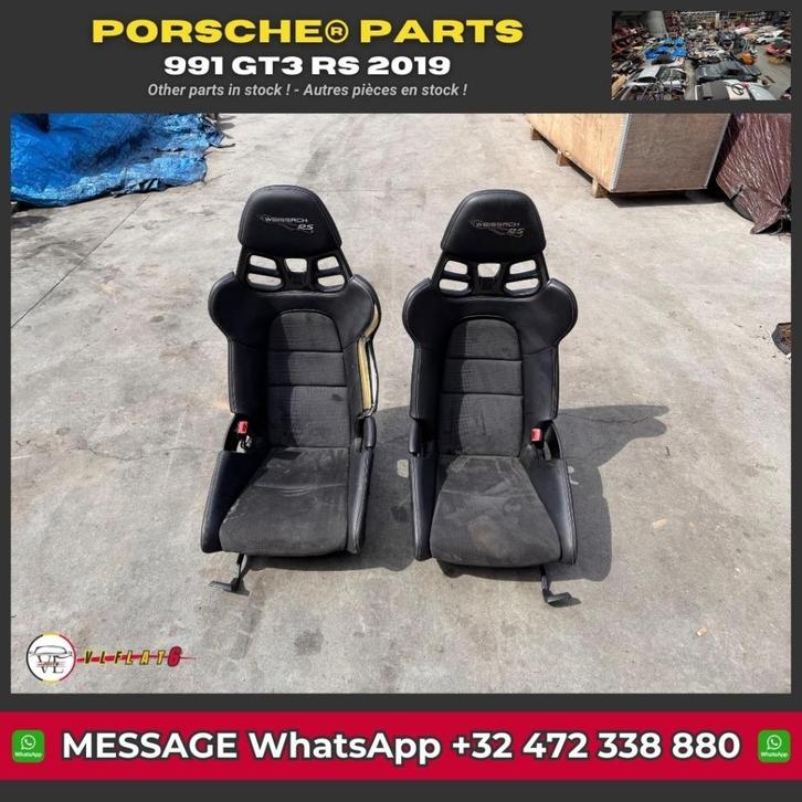 Weissach stoelen — Porsche 991 GT3 RS, Auto-onderdelen, Interieur en Bekleding, Porsche, Gebruikt, Ophalen