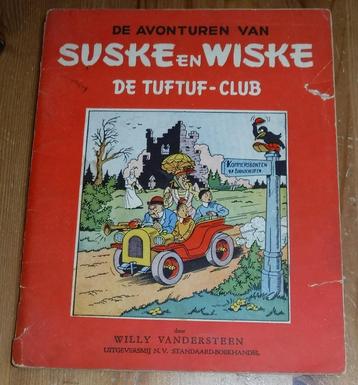 Suske en Wiske 14 De Tuftuf-club 3e druk 1953 Vandersteen