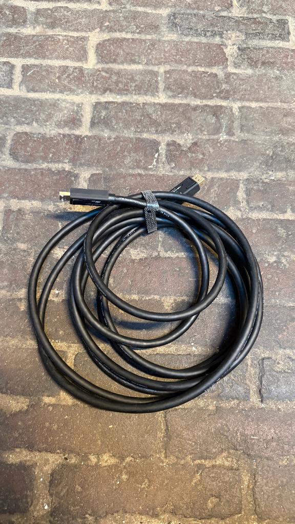 Lot HDMI + displayport kabels (5m + 1m50), TV, Hi-fi & Vidéo, Câbles audio & Câbles de télévision, Utilisé, Câble HDMI, 2 à 5 mètres