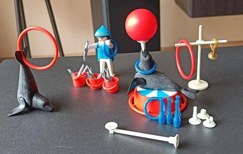 Playmobil system 3513 circus zeeleeuwen 3513 in zakje, Kinderen en Baby's, Speelgoed | Playmobil, Gebruikt, Ophalen of Verzenden