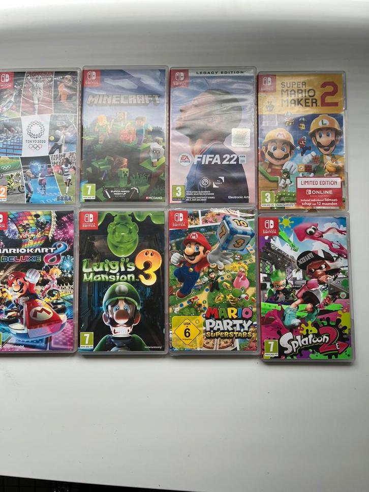 Nintendo Switch games, Games en Spelcomputers, Games | Nintendo Switch, Zo goed als nieuw, Ophalen