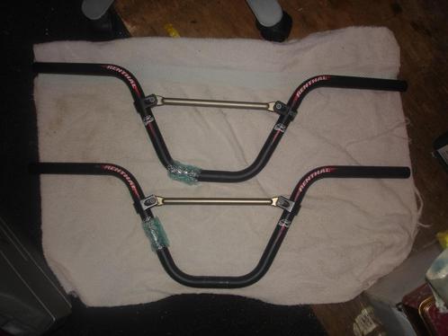 2 xRenthal Stuur bmx crossstuur - zwart - 736 mm 711mm, Fietsen en Brommers, Fietsen | Crossfietsen en BMX, Zo goed als nieuw