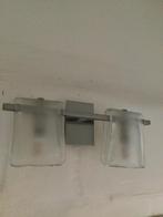 Applique murale goûte d’eau métal et verre, Enlèvement, Comme neuf, Verre, Moderne