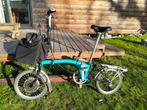 Elektrische Brompton met Gaspedaal (Crystalyte-systeem), Fietsen en Brommers, Ophalen, Gebruikt, Brompton