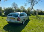Mooie Mercedes C32 AMG combi, Auto's, Automaat, Achterwielaandrijving, Zwart, Leder