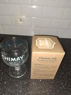 Bierglas Chimay 150 jaar, Verzamelen, Ophalen of Verzenden, Zo goed als nieuw, Bierglas